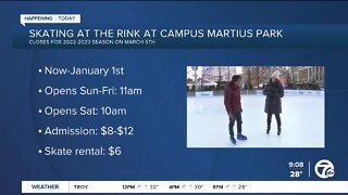 Ice Skating in Campus Martius