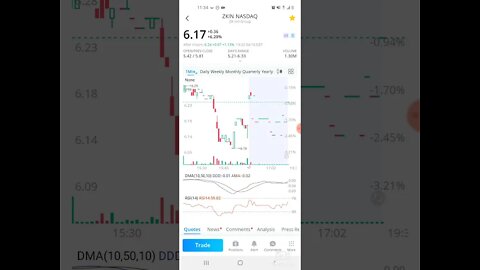 WALLSTREETBETS ZKIN PRICE PREDICTION AND analysis