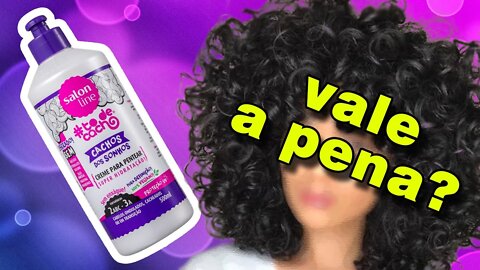 Creme To de Cachos - Salon Line (Cachos dos Sonhos) - VALE A PENA?