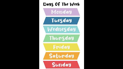 Days of the week