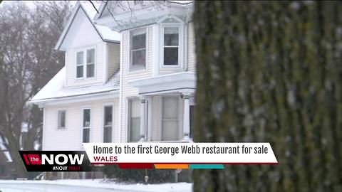 You can own the mansion where George Webb lived and founded his restaurant chain