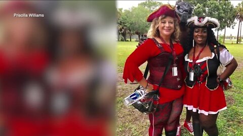 Priscilla Williams named Bucs' Fan of the Year