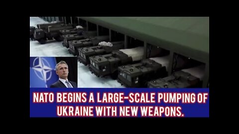 NATO begins large-scale pumping of Ukraine with new weapons.