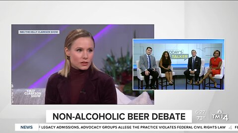 Today's Talker: Wisconsin alcohol sales at lunch time, Kristen Bell lets her kids drink non-alcoholic beer
