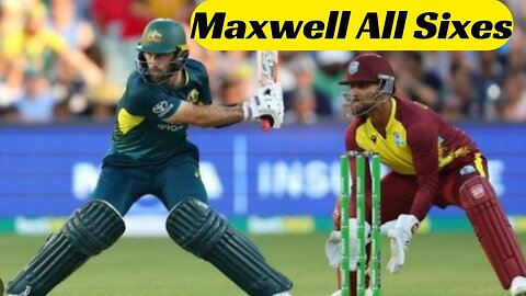 Australia v West Indies || 2nd T20 || Maxwell Century all sixes || Football Cricket Highlights