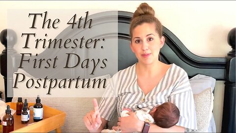 4th Trimester ~ Gentle Postpartum Healing after Natural Birth (TMI)