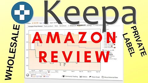 Keepa Extension Tutorial for Amazon FBA, How To Use Charts & Graphs, Chrome Extension Plugin Review