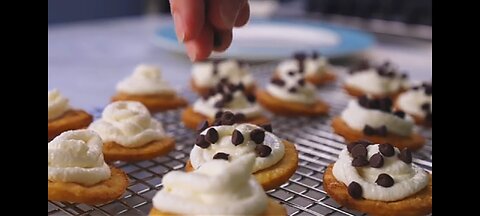 Shallow fried "cannoli" cookies