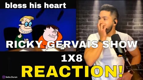 Karl Pilkington in the Ricky Gervais Show 1x8 (Reaction!)