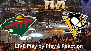 Minnesota Wild vs. Pittsburgh Penguins LIVE Play by Play & Reaction