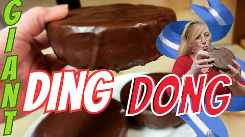 Easy Homemade Giant Ding Dongs