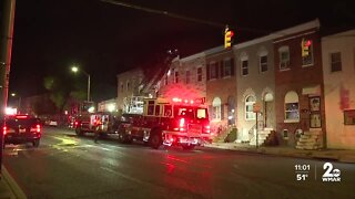 Five people injured in Southwest Baltimore house fire