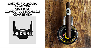 Ashton Aged No 40 Maduro, Connecticut Broadleaf Cigar Review