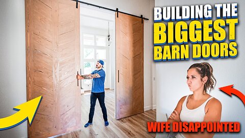 Building GIANT Barn Doors