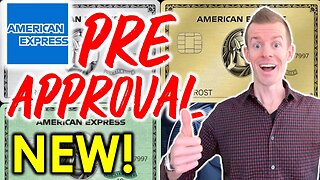 *NEW!* Amex Pre Approval Credit Card Application! (Amex Apply With Confidence feature)