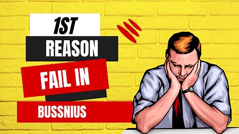 The 1st Reason Why Most People Fail In Bussnius | HUB4YOU