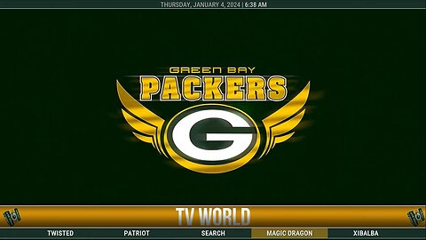 Green Bay Packers Kodi Build