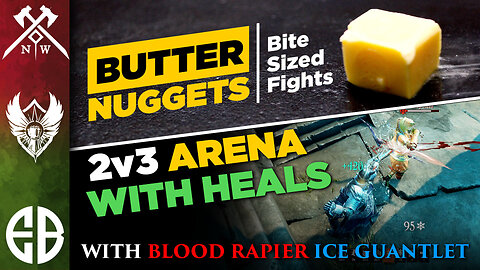 New World Blood Rapier Ice Gauntlet 2v3 Arena