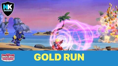 Angry Birds Transformers - Gold Run Featuring Soundwave + Warpath