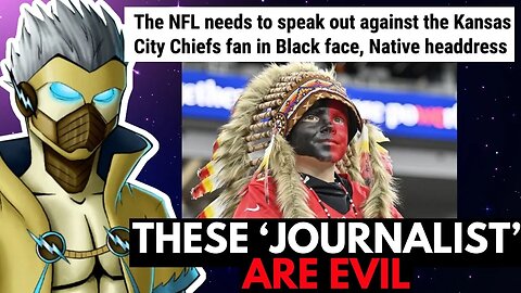 Kid Paints His Face for NFL Game, Called Racist by Press