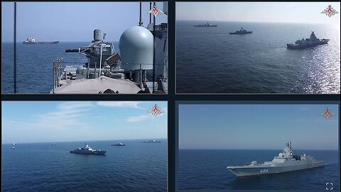 🇷🇺🇨🇳🇮🇷 Trilateral naval exercise involving Russia, China, and Iran completes in the Arabian Sea