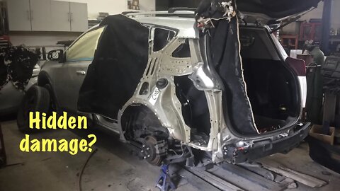 Replacing the quarter panel and finding some hidden problems with the RAV4 build