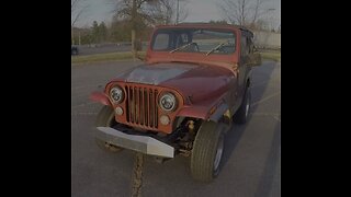 Jeep CJ5 test drive