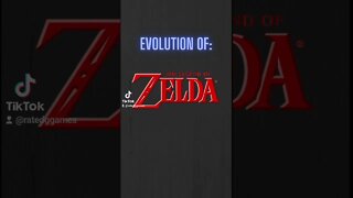 The Evolution of The Legend of Zelda - #Shorts