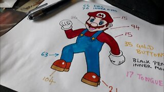 How To Draw Super Mario STEP BY STEP EASY
