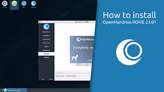 How to install OpenMandriva ROME 23.01