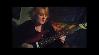 Europa- Carlos Santana cover by Cari Dell female lead guitarist