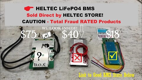 HELTEC brand BMS Battery Management System, once great, now garbage?