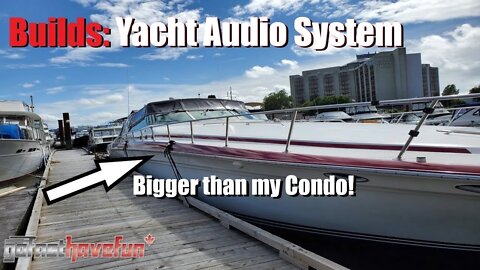 Builds: 65 Foot Yacht Audio System | AnthonyJ350