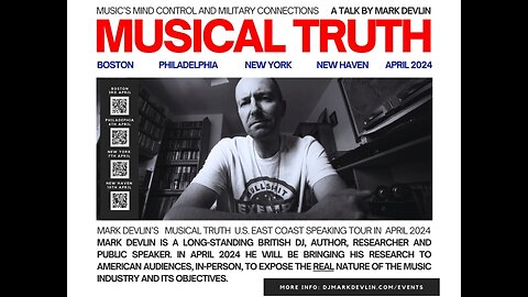 Mark Devlin - Musical Truth Part 1 - US Speaking Tour - New Haven, CT