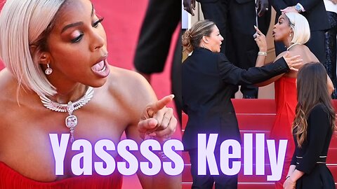Kelly Rowland Goes Off On Security At Cannes Film Festival Who Was Manhandling Her