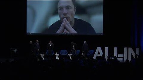 first video from the @allinsummit - in conversation with @elonmusk