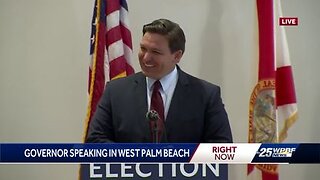 DeSantis calls it the Brandon Administration… Crowd Roars with Laughter! - 11/3/21