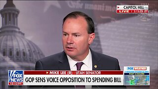 Sen. Mike Lee Rips ‘Monstrous’ Spending Bill: ‘We’ve Had It for Only a Few Hours’