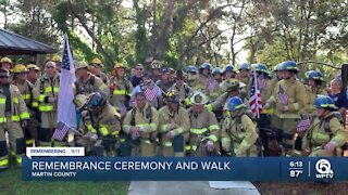 9/11 remembrance ceremony and walk held in Martin County