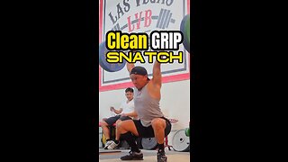 91 KG Clean GRIP Snatch PR #snatch #cleanandjerk #olympicweightlifting