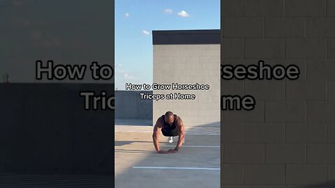 grow triceps at home
