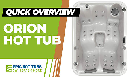 Orion Plug and Play Intimacy Hot Tub For Sale in North Carolina