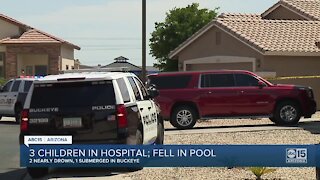 Four children hospitalized Saturday after being pulled from Valley pools in two different incidents