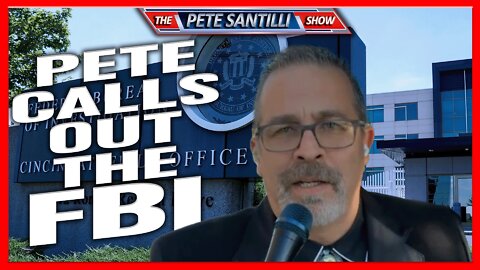 Pete Santilli Calls Out The FBI...ON THEIR FRONT PORCH!