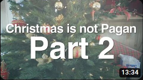 2. Christmas is not Pagan (History)