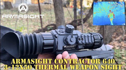 ARMASIGHT Contractor 640 3-12x50 Thermal Weapon Sight