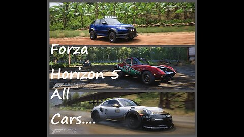 Forza horizon 5 All Cars game play
