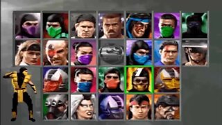 Ultimate Mortal Kombat 3 selecao