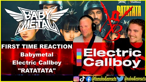 FIRST TIME REACTION to Babymetal X Electric Callboy "RATATATA"!