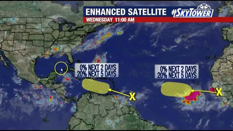 Two Tropical Disturbances Headed This Way August 23rd 2022!